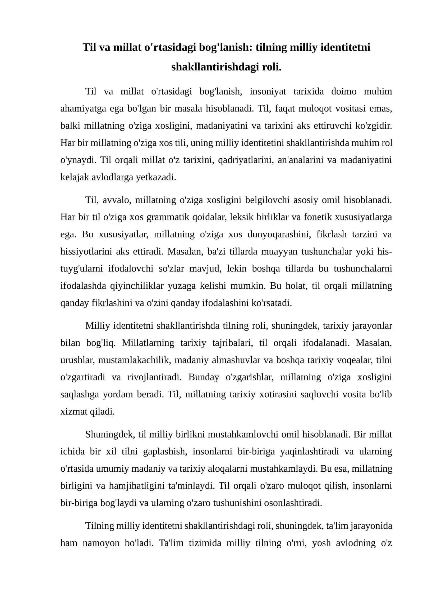 Til millat ko'zgusi 2