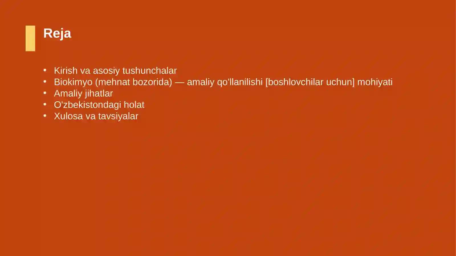 Biokimyo (mehnat bozorida) — amaliy qo'llanilishi [boshlovchilar uchun] 2