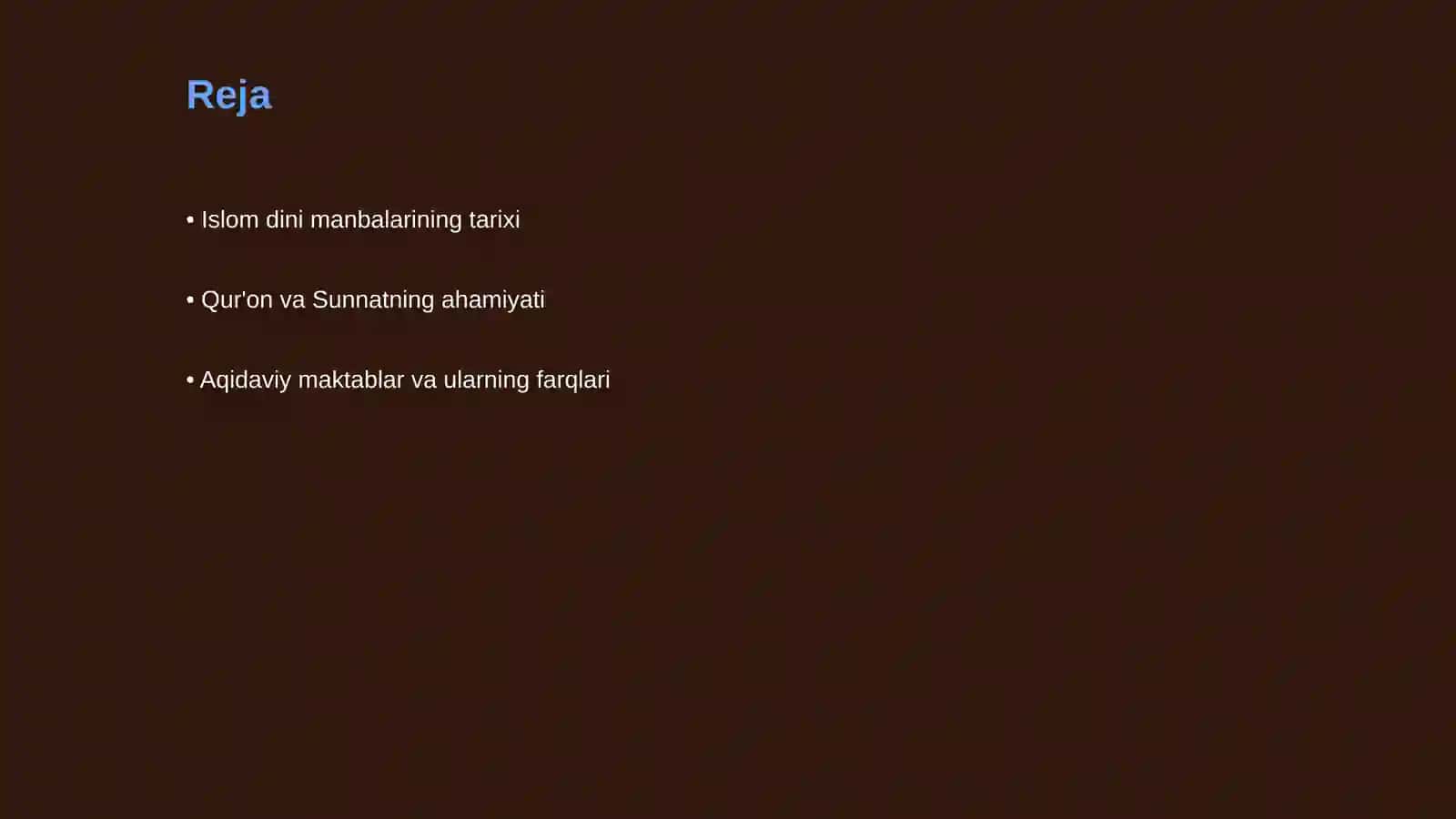 Islom dini manbalari aqidaviy maktablar 2