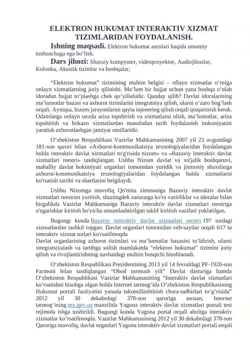 elektron hukumat interaktiv xizmatlaridan foydalanish 2