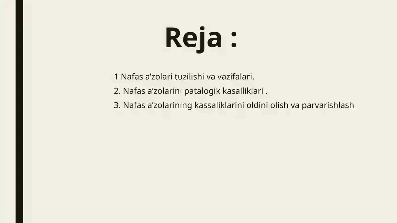 Nafas a’zolari tuzilishi va vazifalari 2