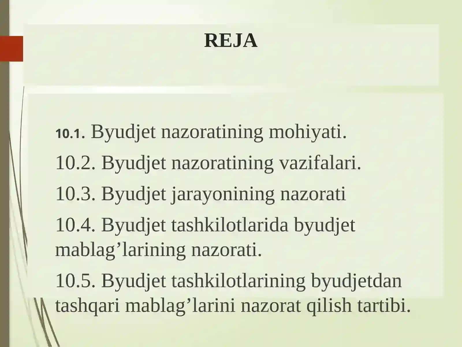 BYUDJET NAZORATI 2