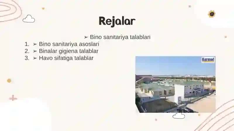 Bino Sanitariya Talablari 2