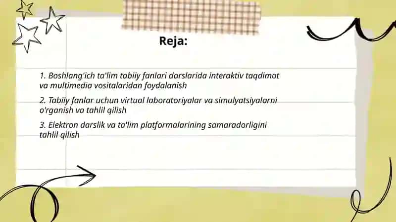 Boshlang'ich ta'lim tabiiy fanlari darslarida axborot texnologiyalaridan foydalanishga oid maqolalarni o'rganish va tahlil qilish 2