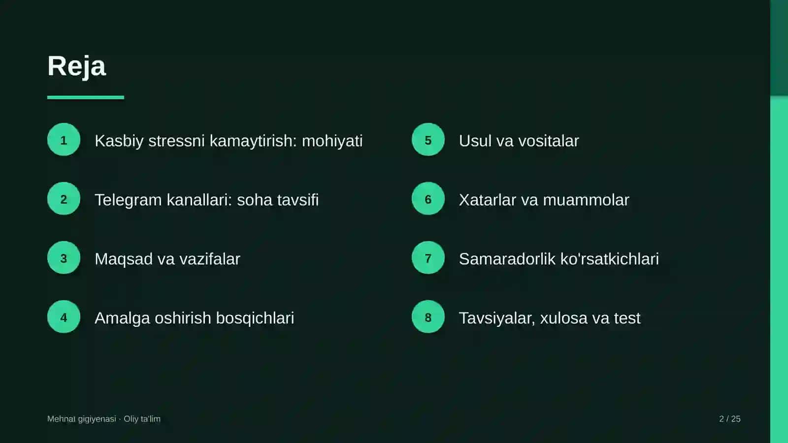 telegram kanallarida kasbiy stressni kamaytirish 9805 2
