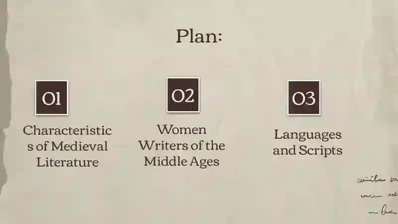 Literature in the Middle Ages 2