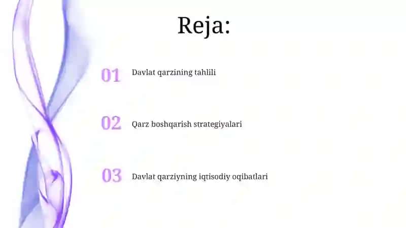 Davlat Qarzlarini Boshqarish Tushunchasi 2
