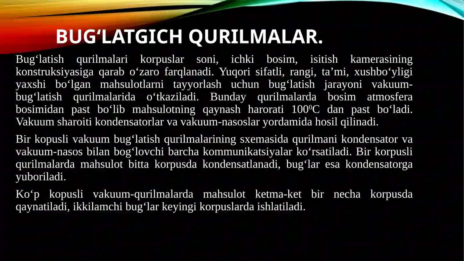 Bug‘latish qurilmalari 2