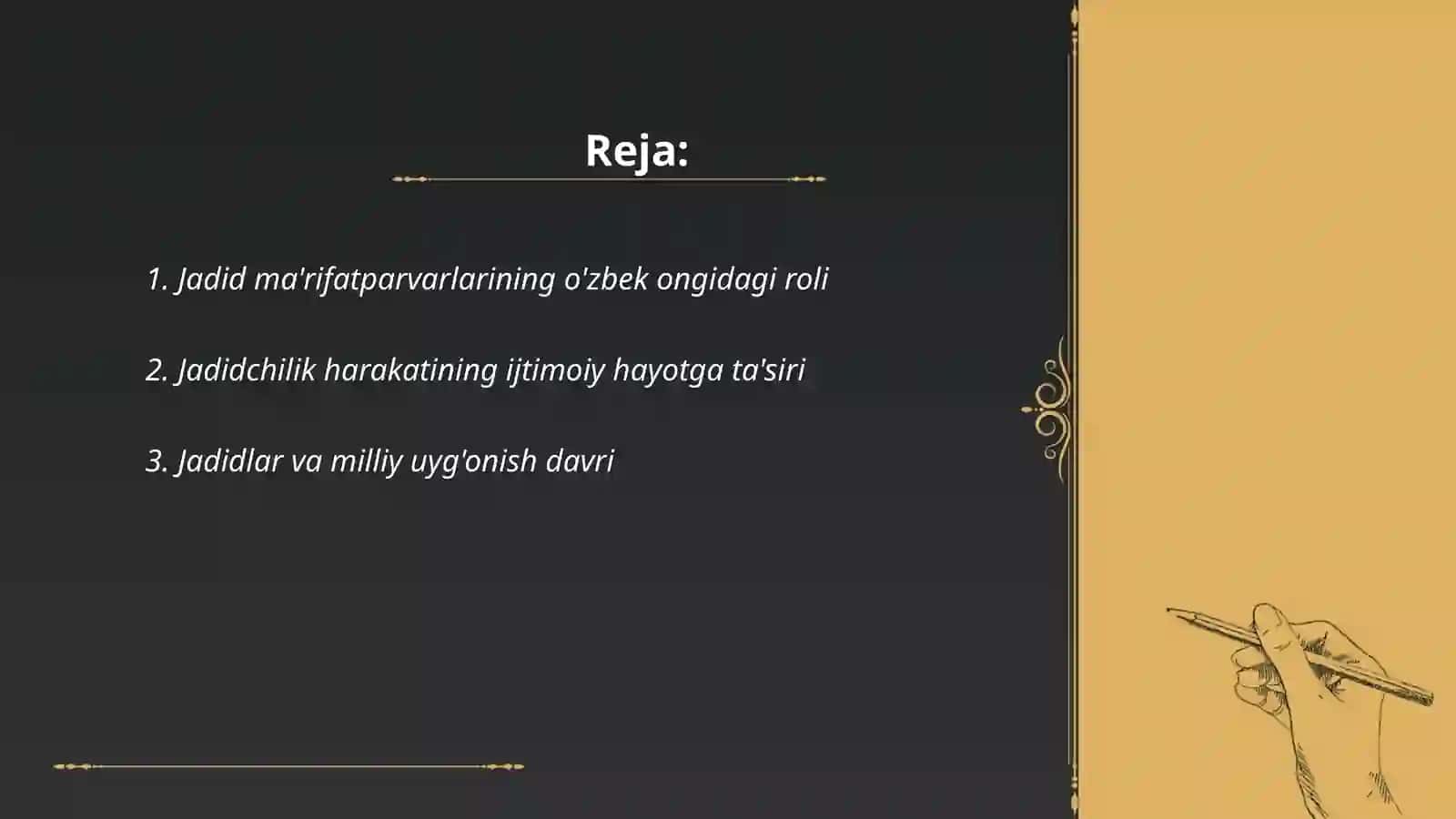 Jadid ma'rifatparvarlarining o'lka ijtimoiy ma'naviy hayoti 2