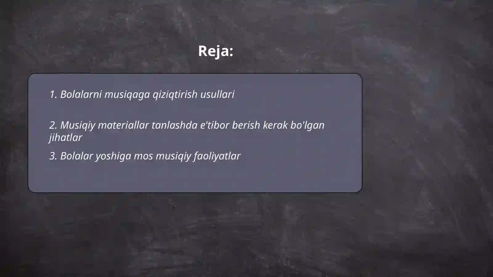Bolalarning musiqiy faoliyati mazmuni va unga rahbarlik qilish 2