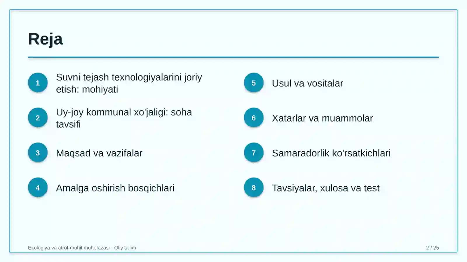 uy joy kommunal xo'jaligida suvni tejash texnologiyalarini joriy etish 7744 2
