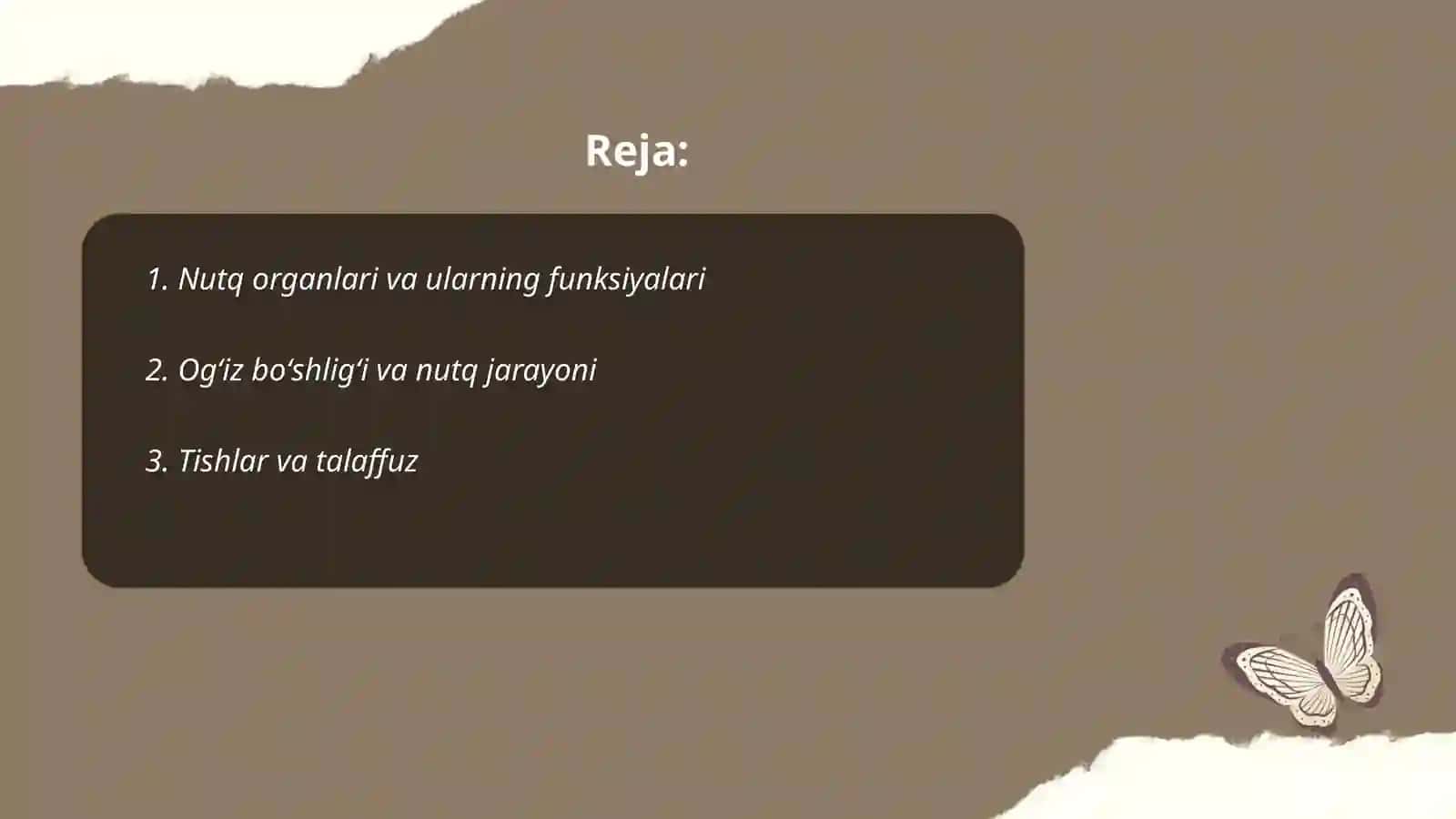 Nutq organlari va ularning funksiyalari 2