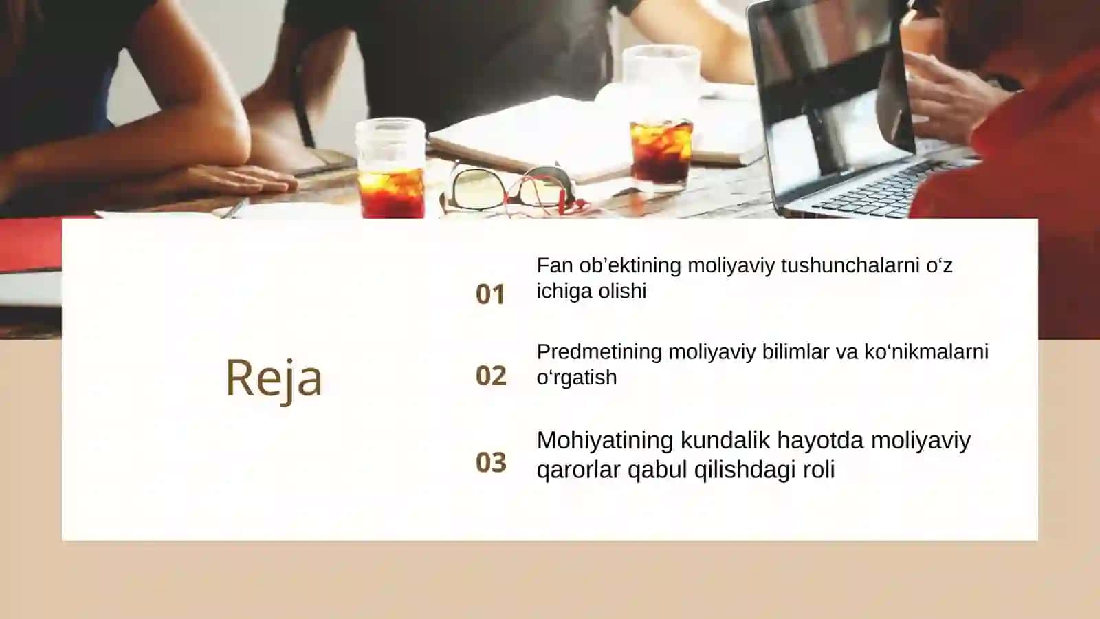 Moliyaviy Savodxonlik Asoslari Fanining Ob’ekti va Uning O‘rganishning Zaruriyati 2
