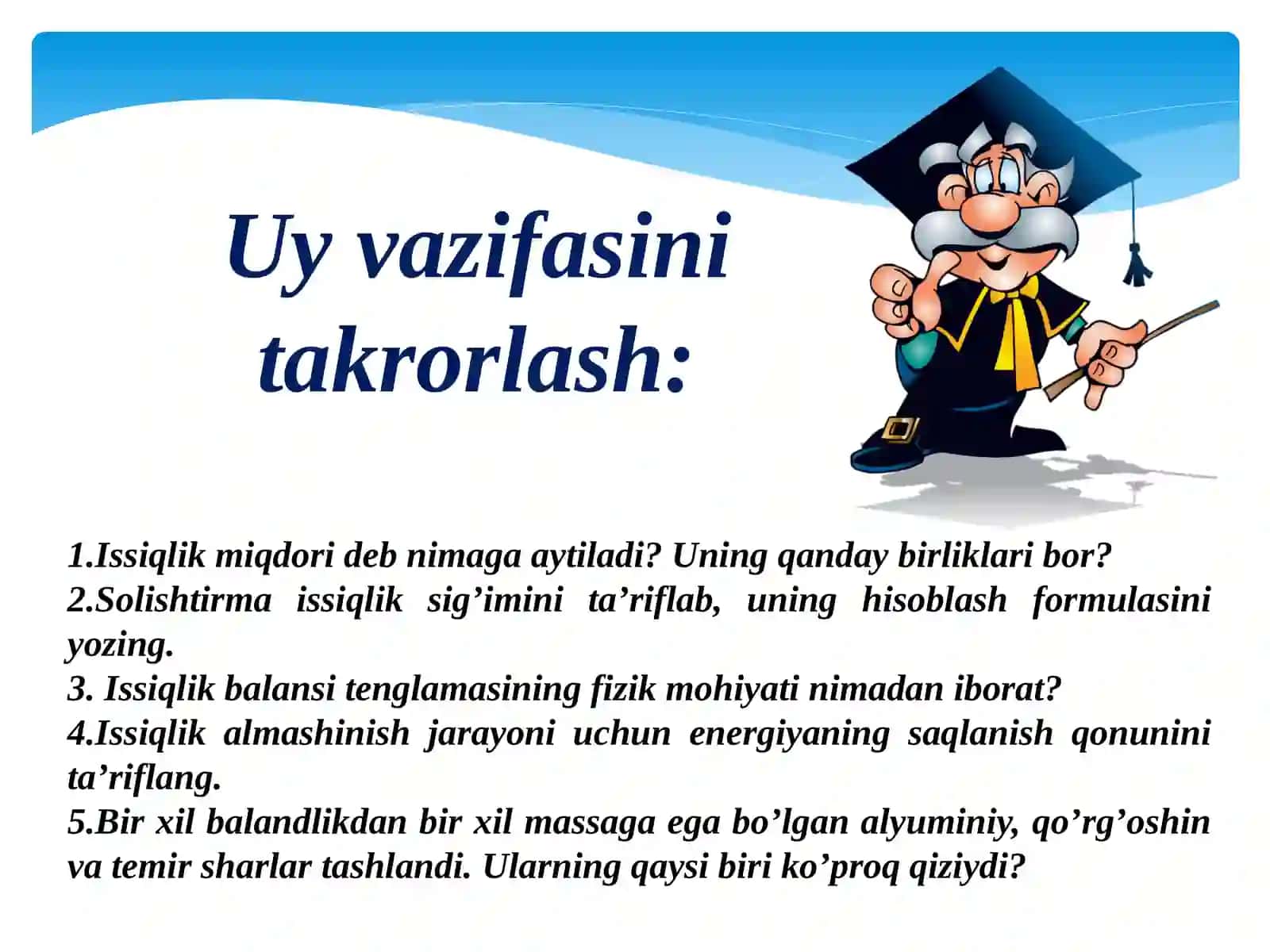 MASALALAR YECHISH 2