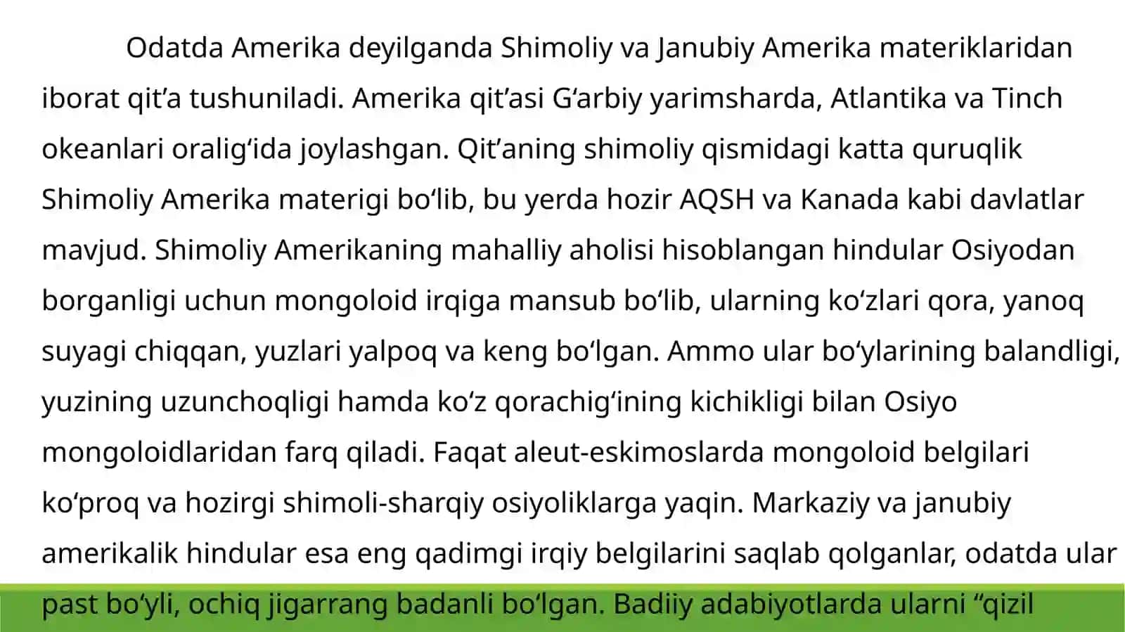 O‘rtaasrlarda Amerika xalqlari 2