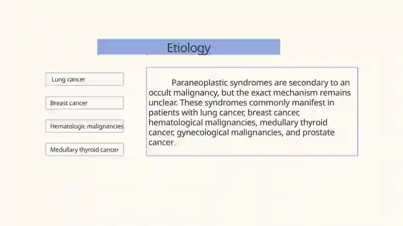 Paraneoplastic Syndromes 2