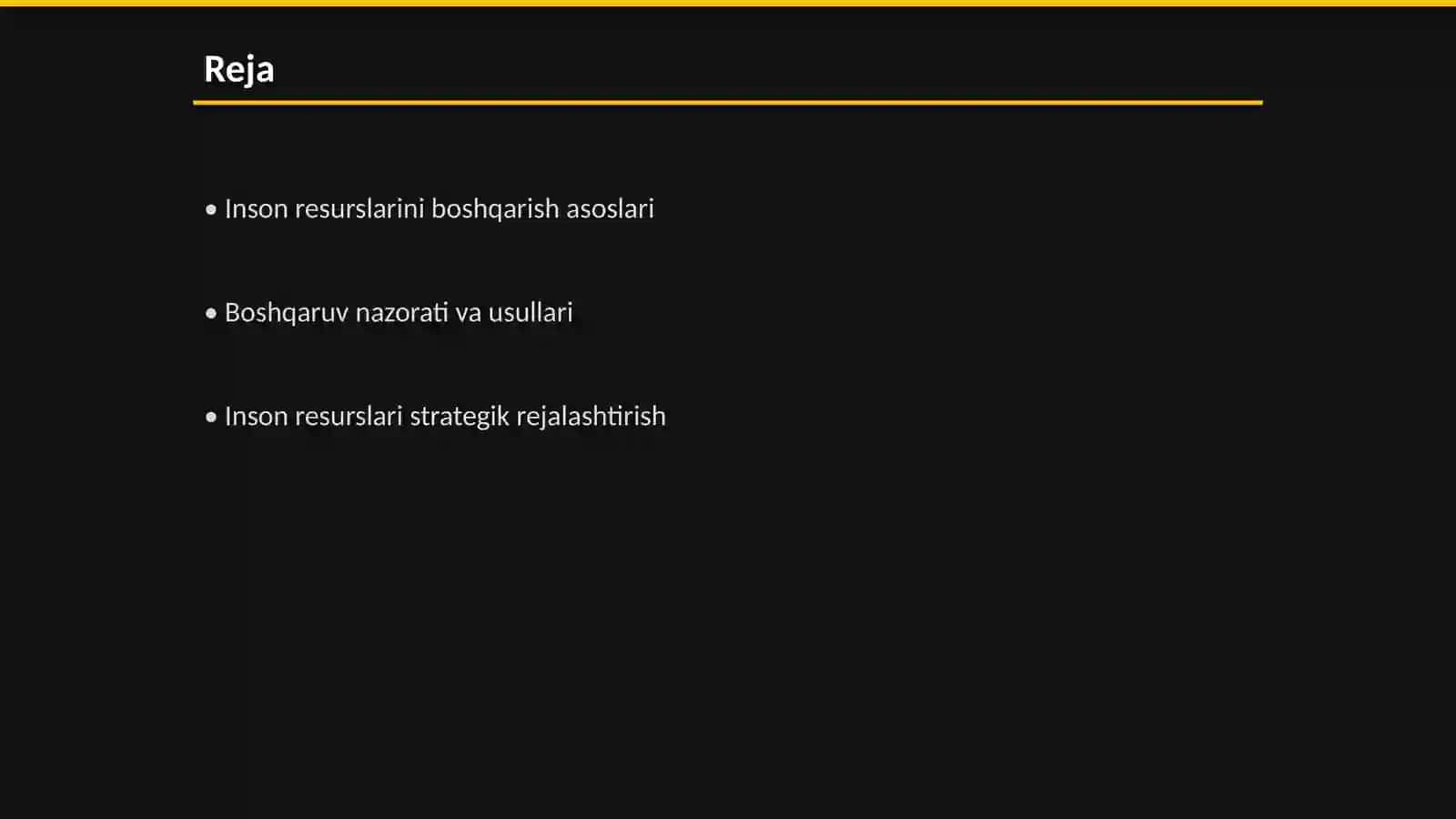 Inson resurslarini boshqarishda boshqarish va nazorat 2