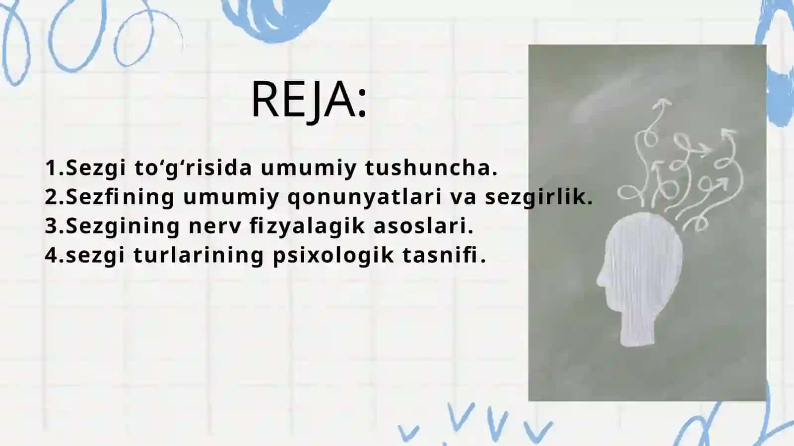 Sezgi haqida umumiy tushuncha va uning nerv fiziolagik asoslari 2