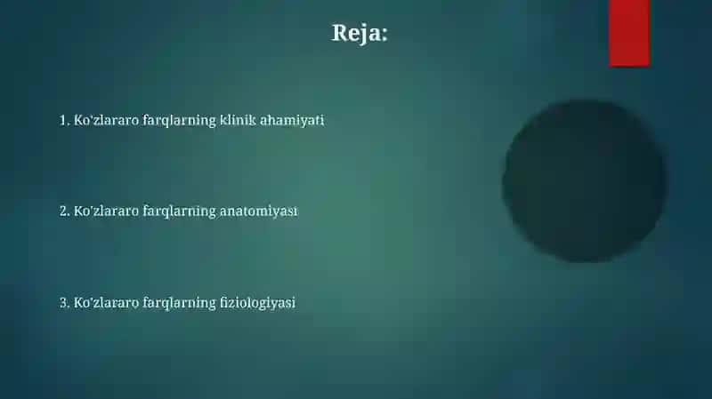 O’qlararo differentsiallar. Tuzilishi, ishlashi haqida maʼlumotlar 2