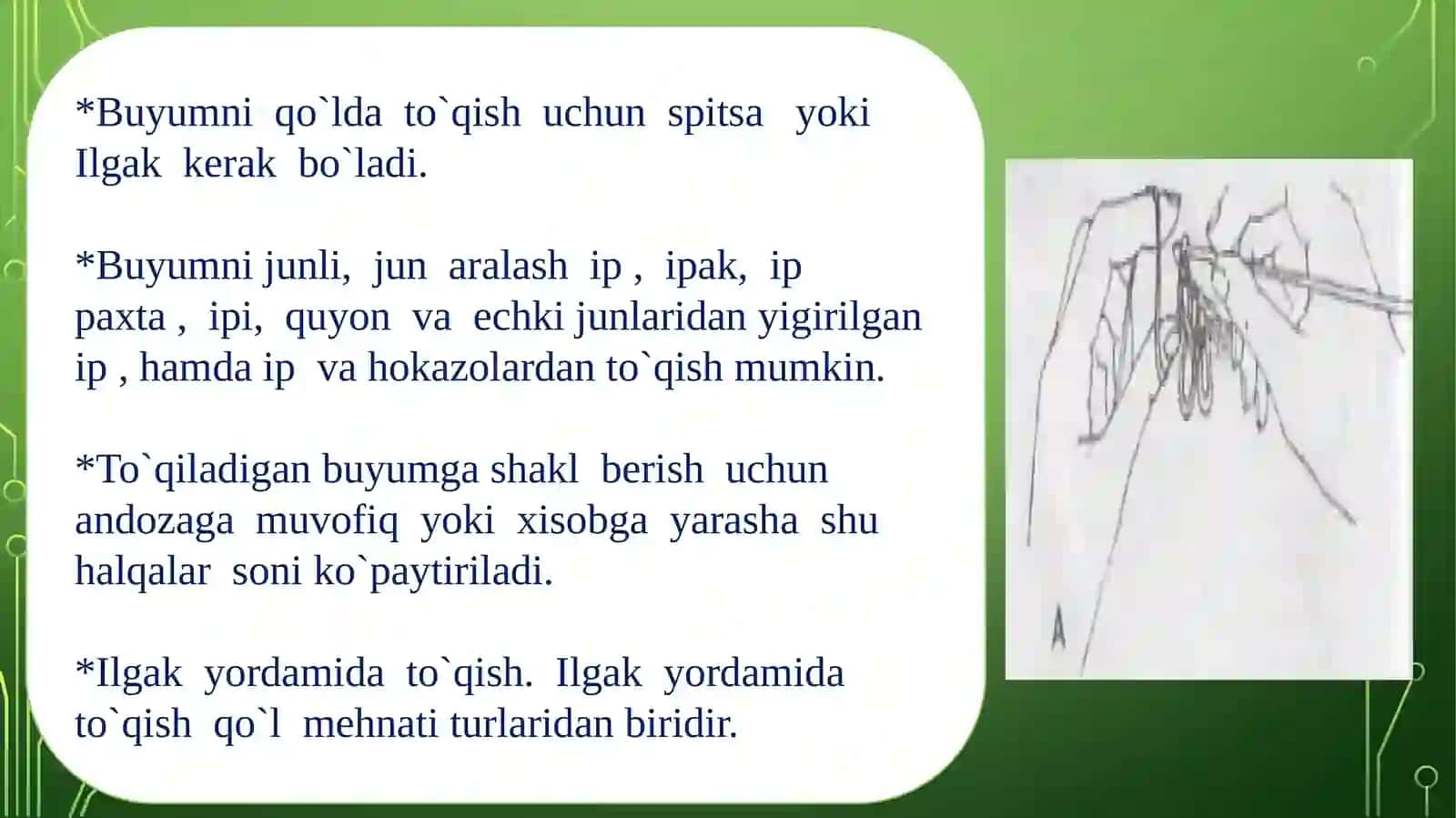 O`YINCHOQLAR TO`QISH TEXNOLOGIYASI 2