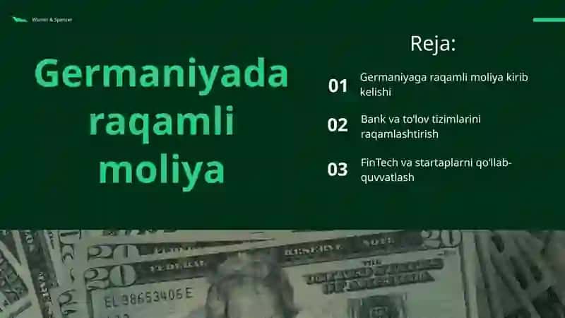 Germaniyada raqamli moliya 2