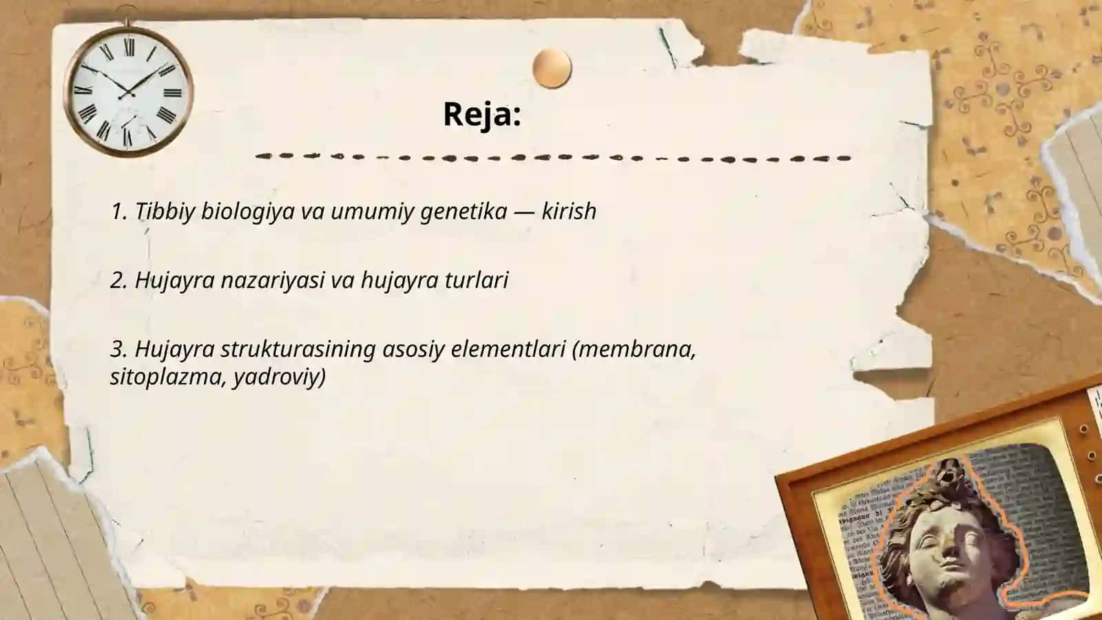 Tibbiy biologiya va umumiy genetika 2