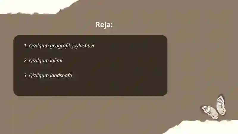 Qizilqum polegeografiyasi 2