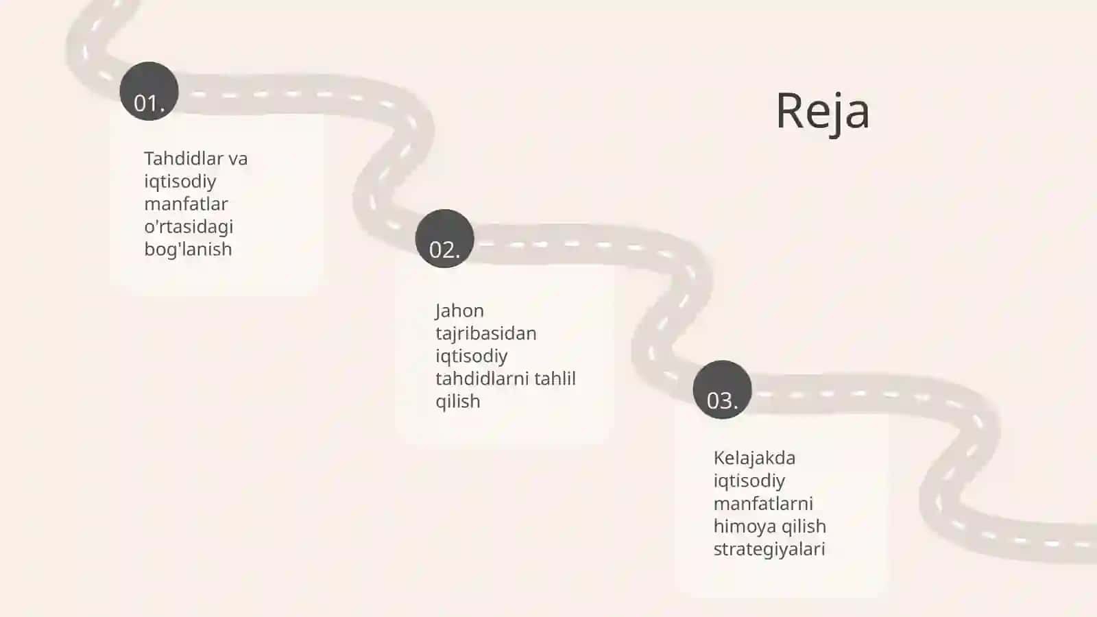 Iqtisodiy manfatlar tahdidi 2