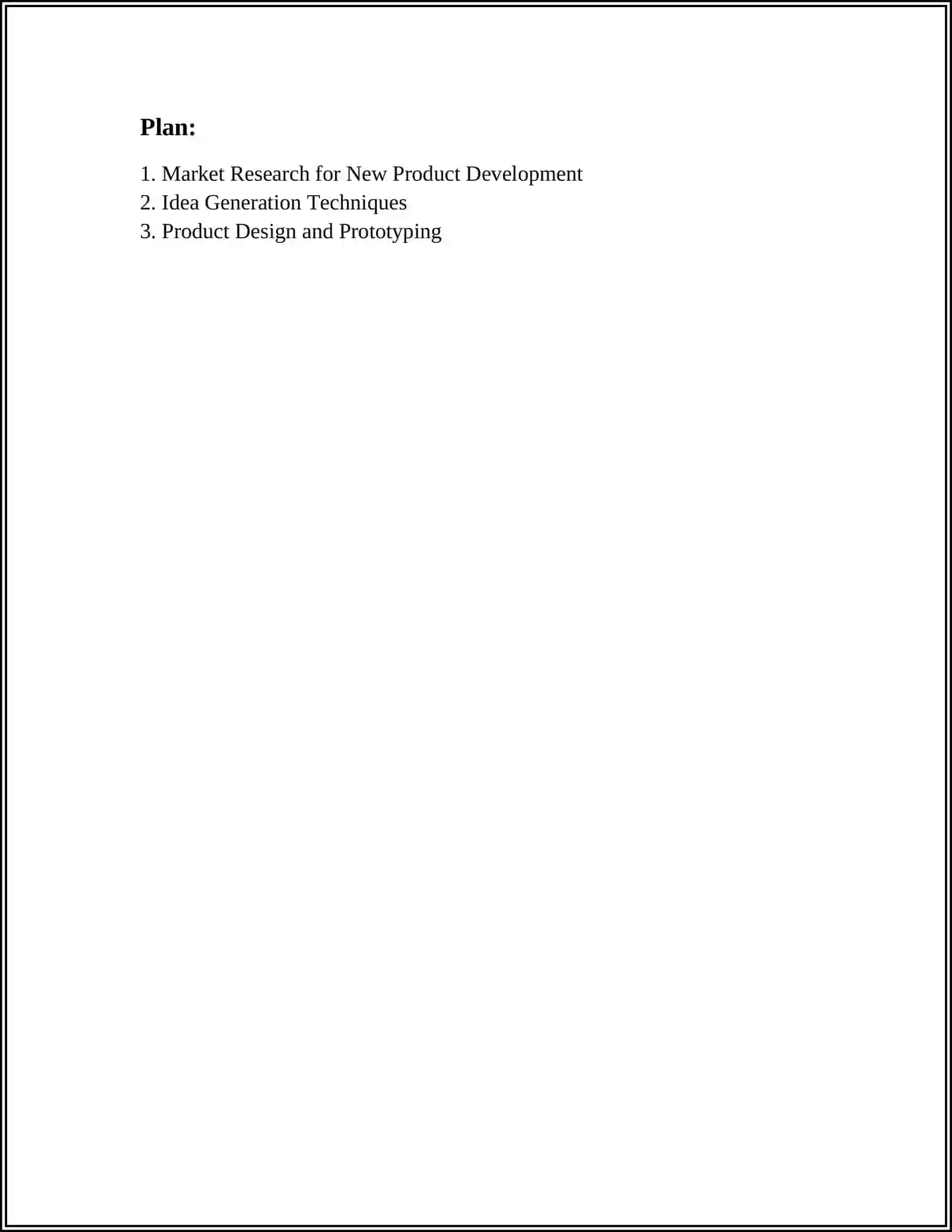NEW PRODUCT DEVELOPMENT 2