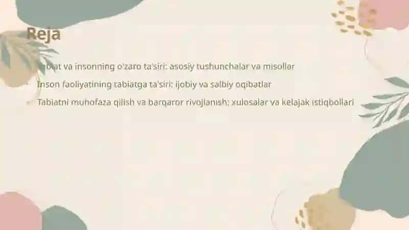 Tabiat va inson 2