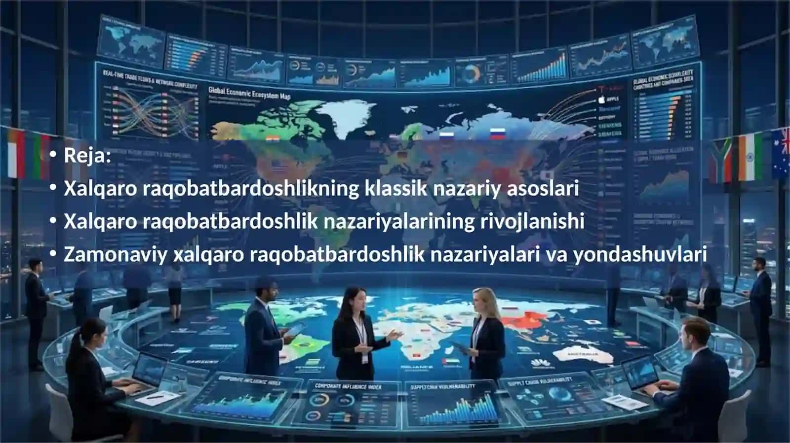 Xalqaro raqobatbatdoshlik nazariyalari va ularning evolutsiyasi 2