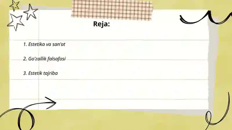 Estetika va san'at 2