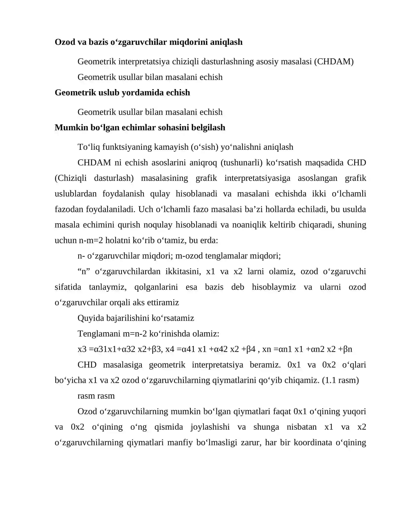 CHDAM ni echish asoslarini aniqroq (tushunarli) koʻrsatish maqsadida CHD 2
