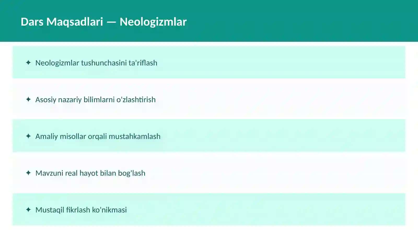 O'ZBEK TILI 2