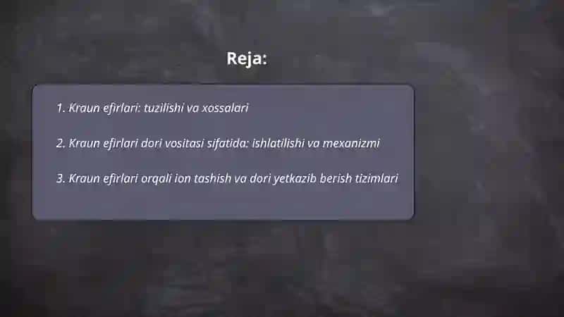 Kraun efirlari 2