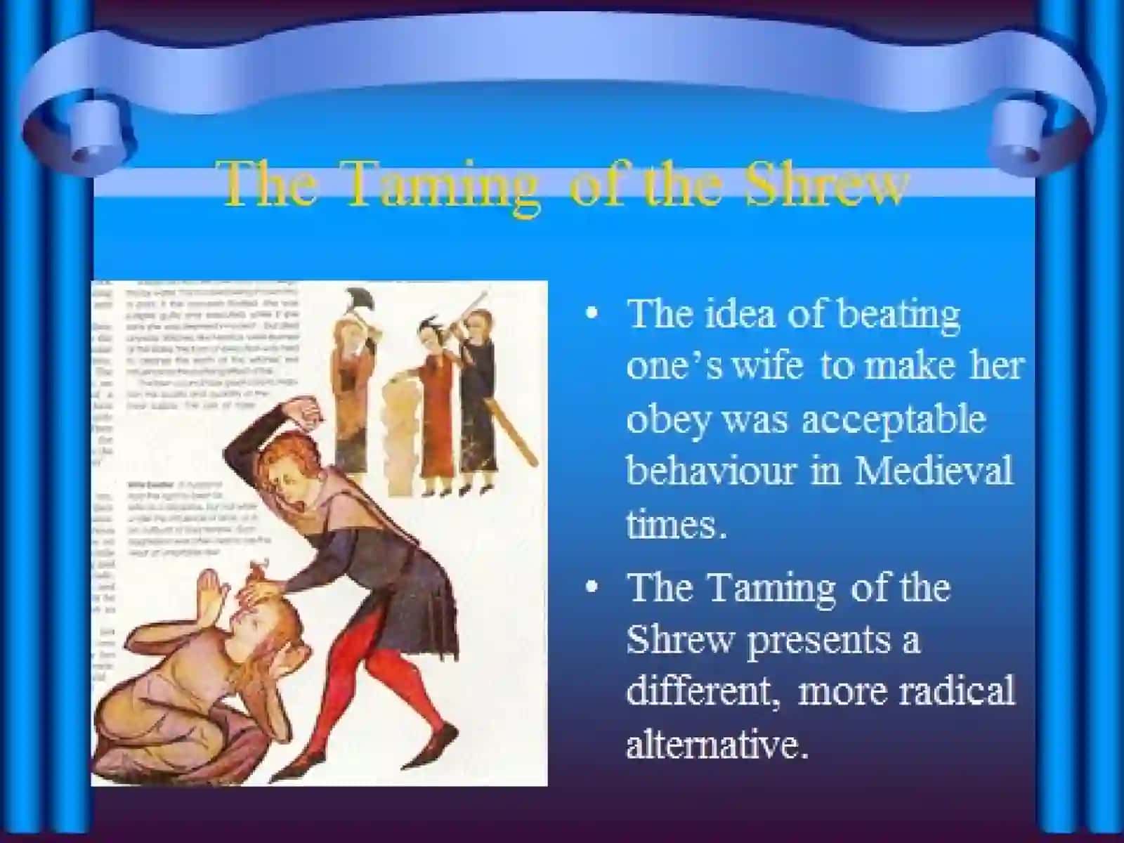 THE TAMING OF THE SHREW 2