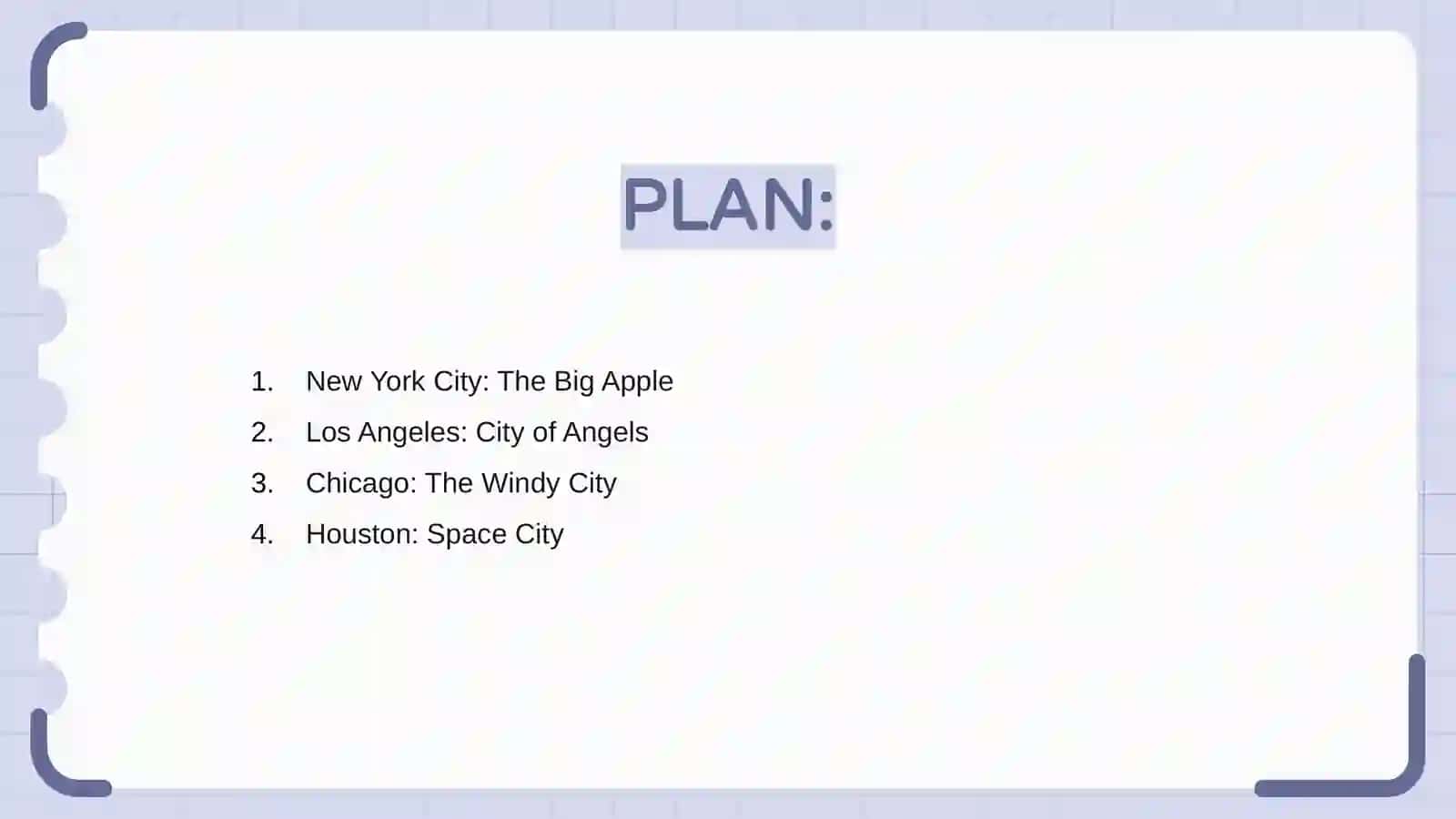 Famous cities of the USA 2