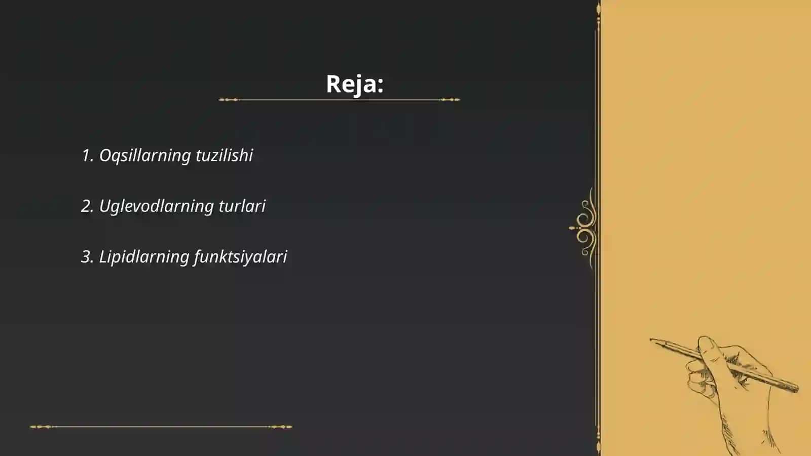 Oqsillar uglevodlar lipidlar 2