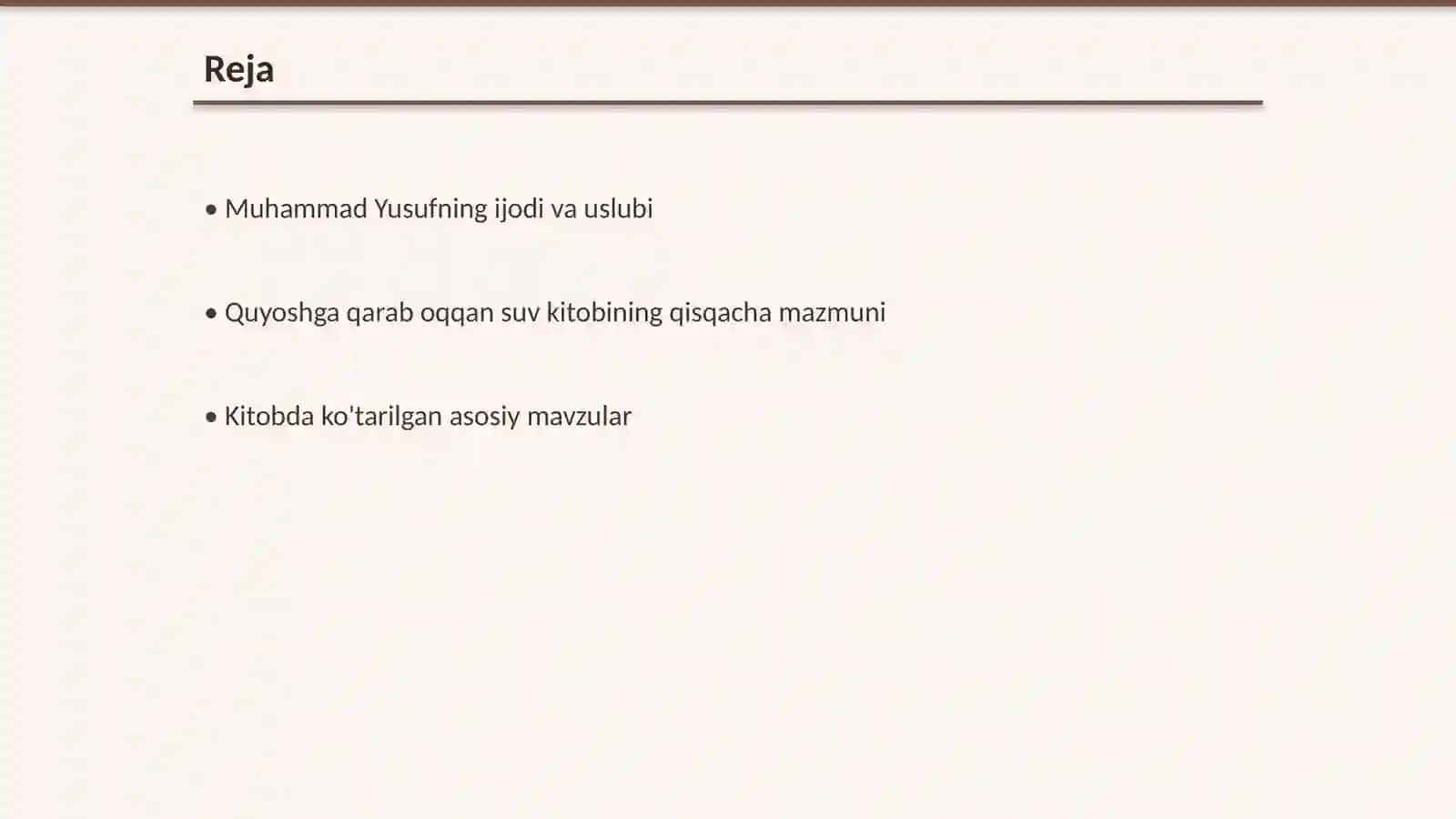 Muhammad Yusuf "Quyoshga qarab oqqan suv" kitob taqdimoti 2