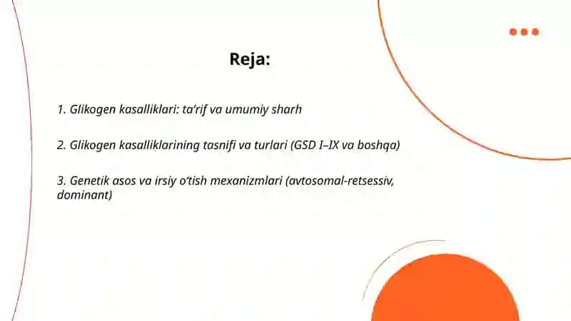 Glikogen kasalliklari 2