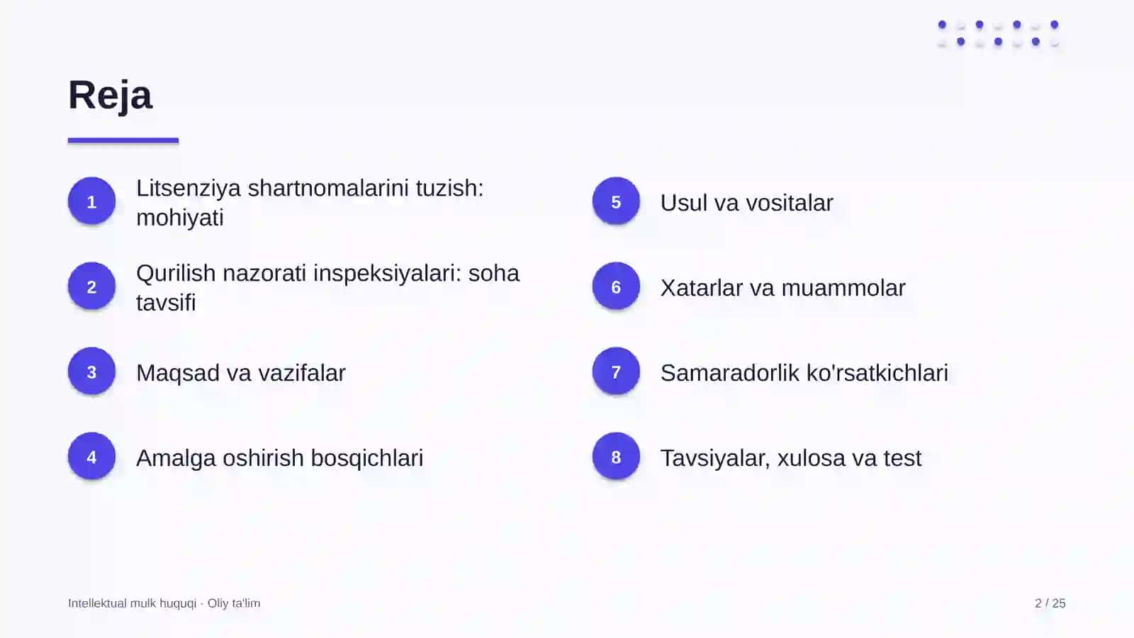 qurilish nazorati inspeksiyalarida litsenziya shartnomalarini tuzish 1293 2