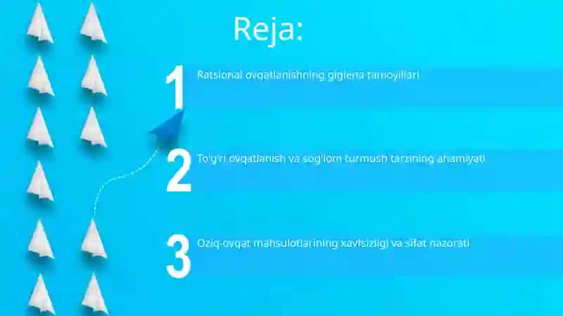 Ratsional ovqatlanishning gigiena tamoyillari 2