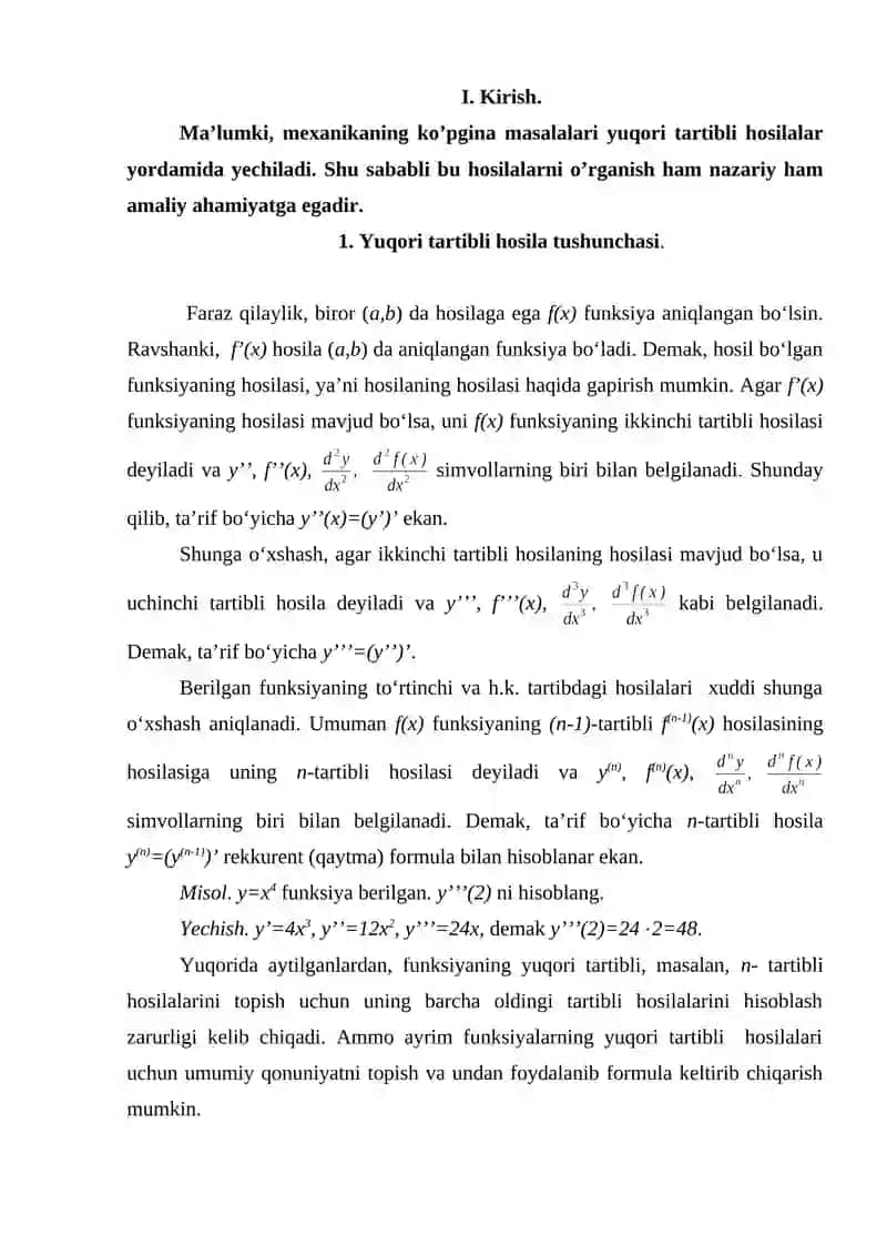 Hosilaning Ba'zi Bir Tadbirlari 2