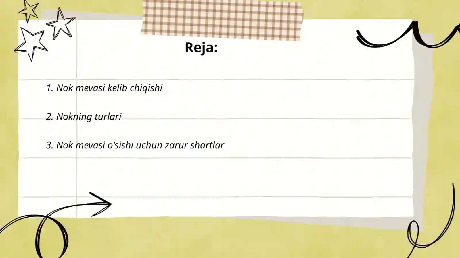 Nok mevasi haqida tushuncha 2