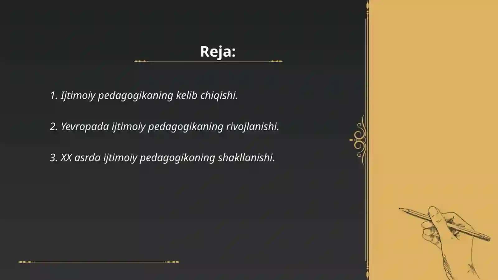 Ijtimoiy pedagogikaning kelib chiqishi 2