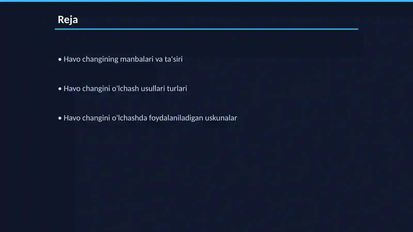Changga qarshi kurash havo changini oʻlchash usullari 2