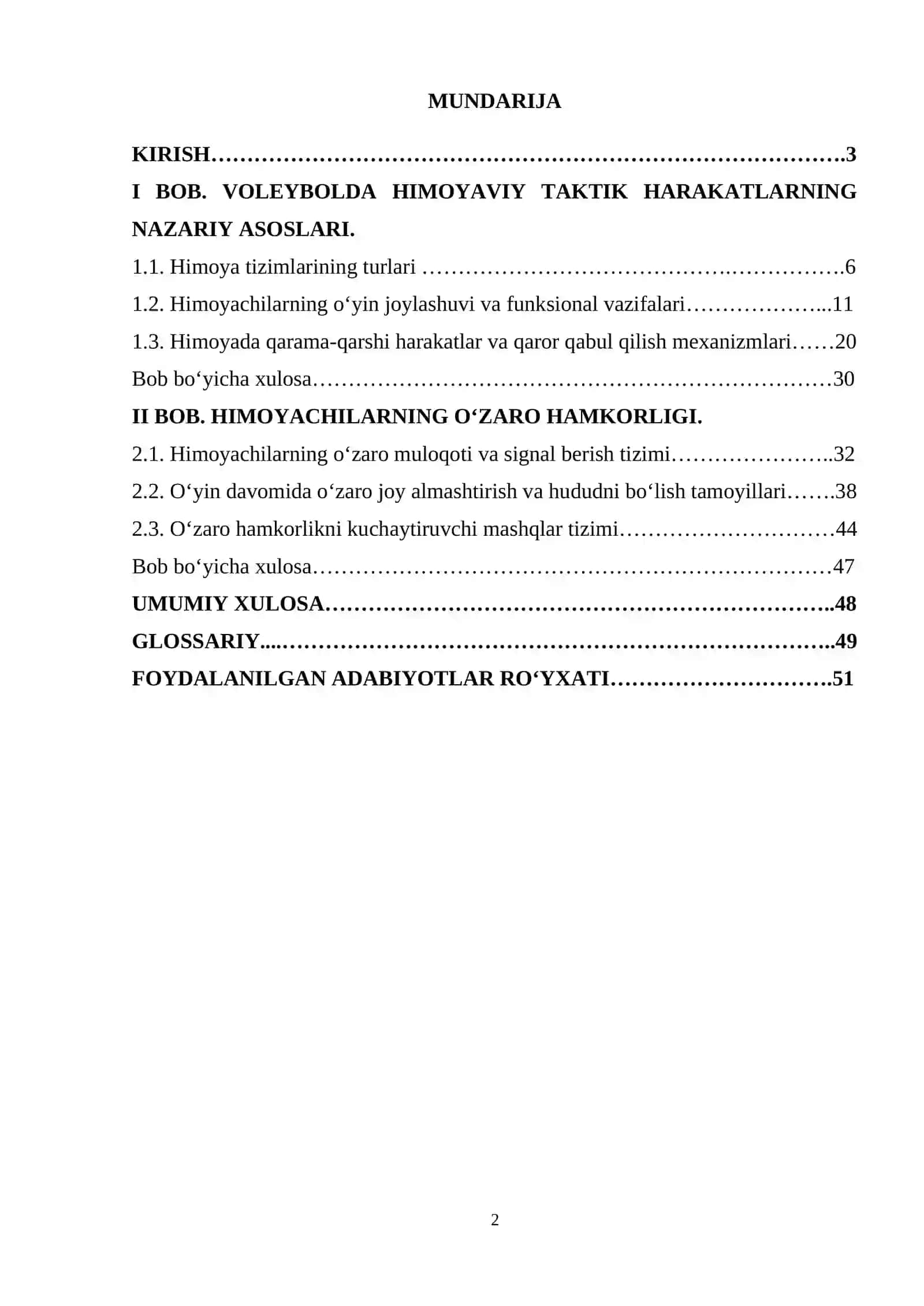 Voleybol taktikasi 2
