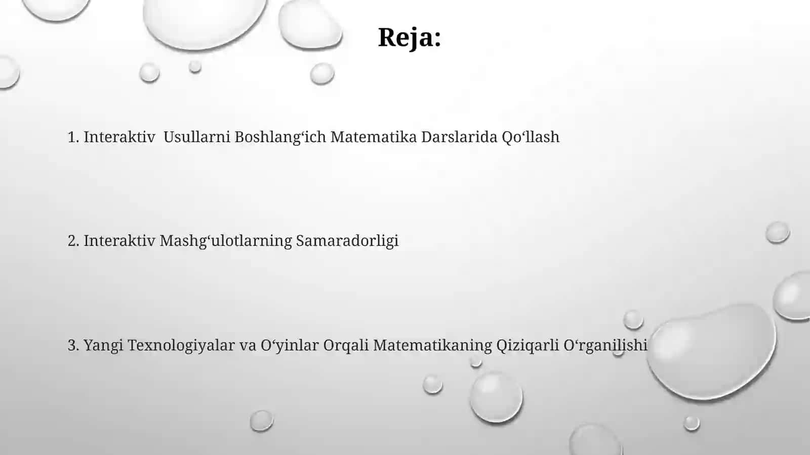 Interaktiv Matematika Darslari 2