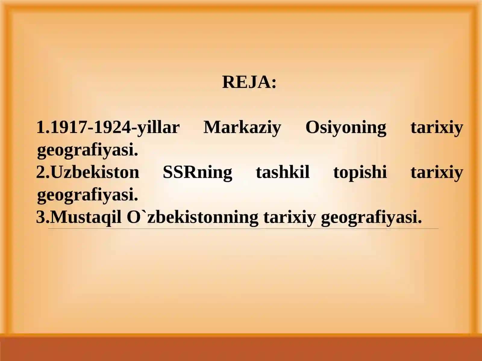 O`zbekistonning tarixiy geografiyasi (1924-1991) 2