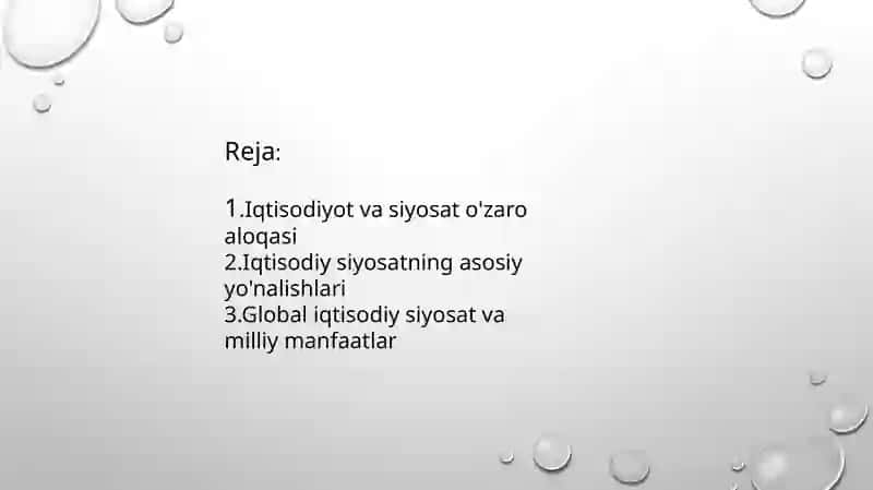 IQTISОDIУОT SIУОSАTGА 2